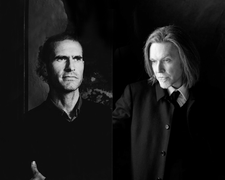 Photomontage Melaine Dalibert & David Sylvian Photomontage Melaine Dalibert & David Sylvian